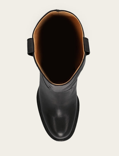 Women's Black Alex Slouchy Mid Boot | Frye Exclusive