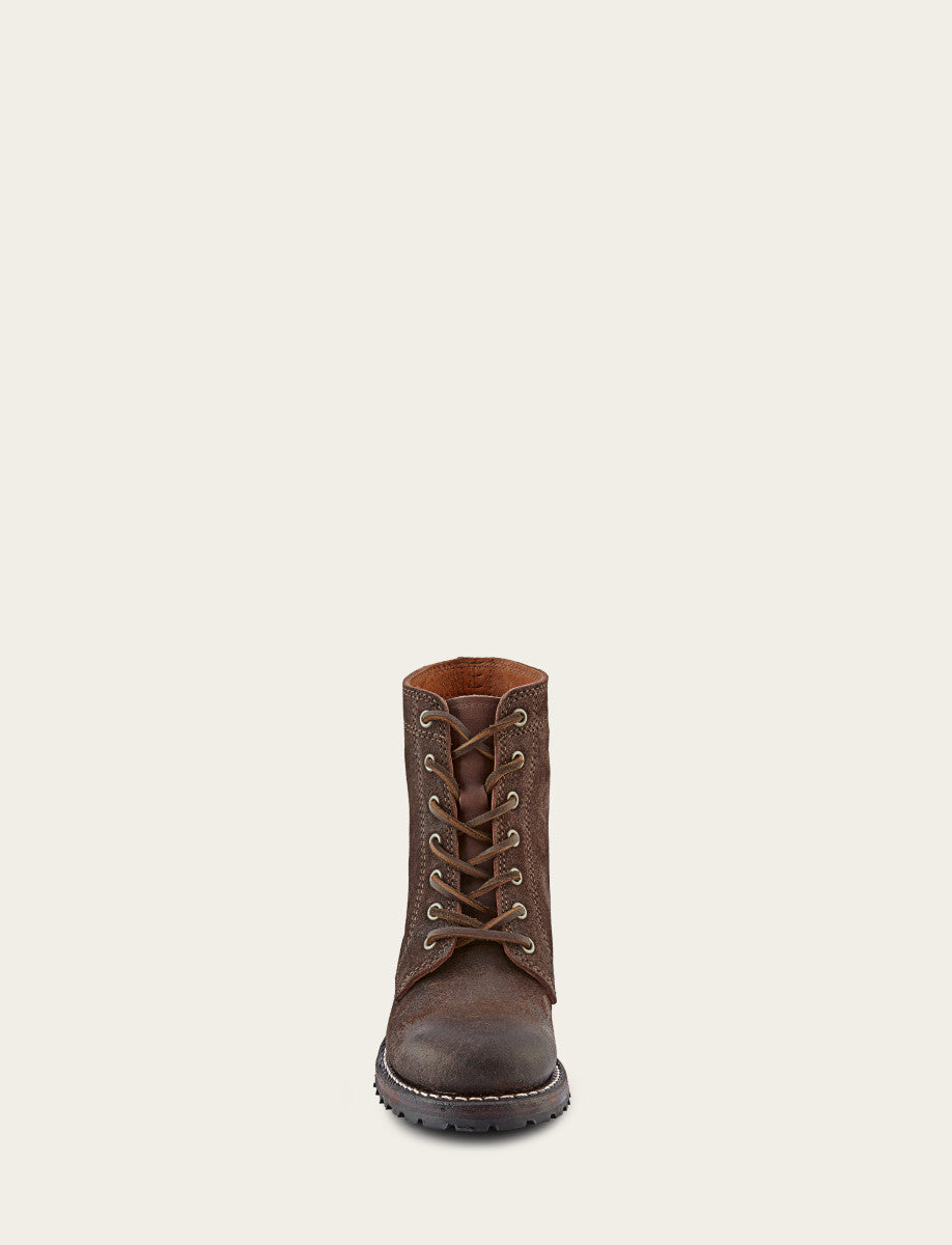 Women's Dark Brown Sabrina 6G Lace Up Boots | Frye Premium
