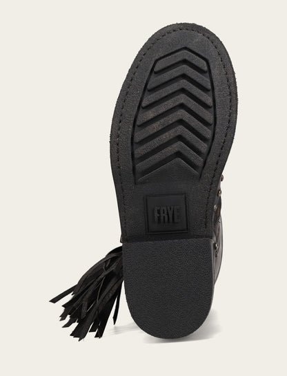 Women's Black Viv Fringe Engineer Boot | Frye Value