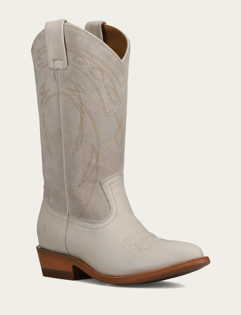 Ivory Billy Pull On Deco Stitch Boot | Frye Featured