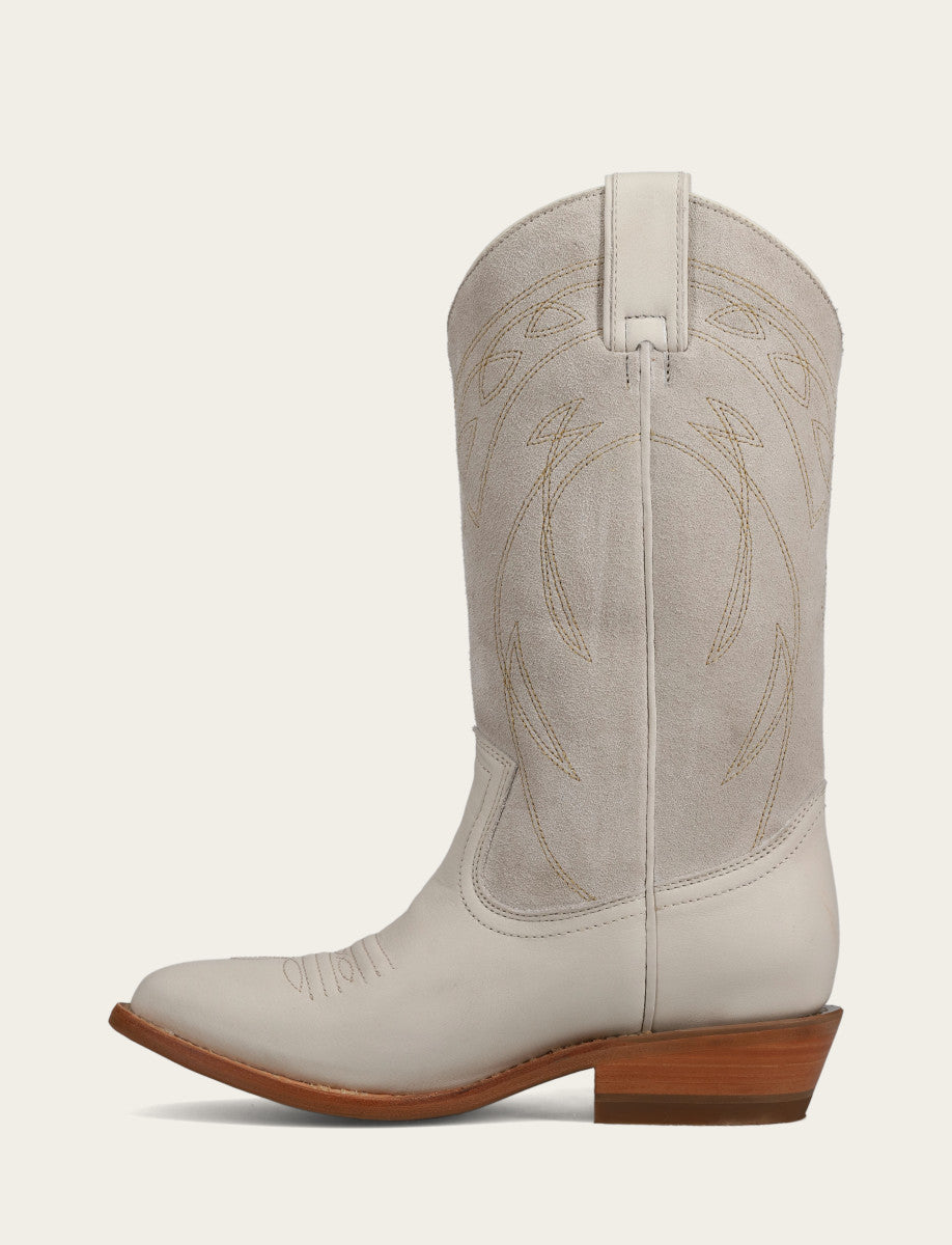 Ivory Billy Pull On Deco Stitch Boot | Frye Featured