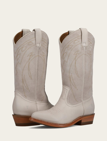 Ivory Billy Pull On Deco Stitch Boot | Frye Featured