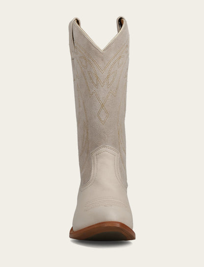 Ivory Billy Pull On Deco Stitch Boot | Frye Featured