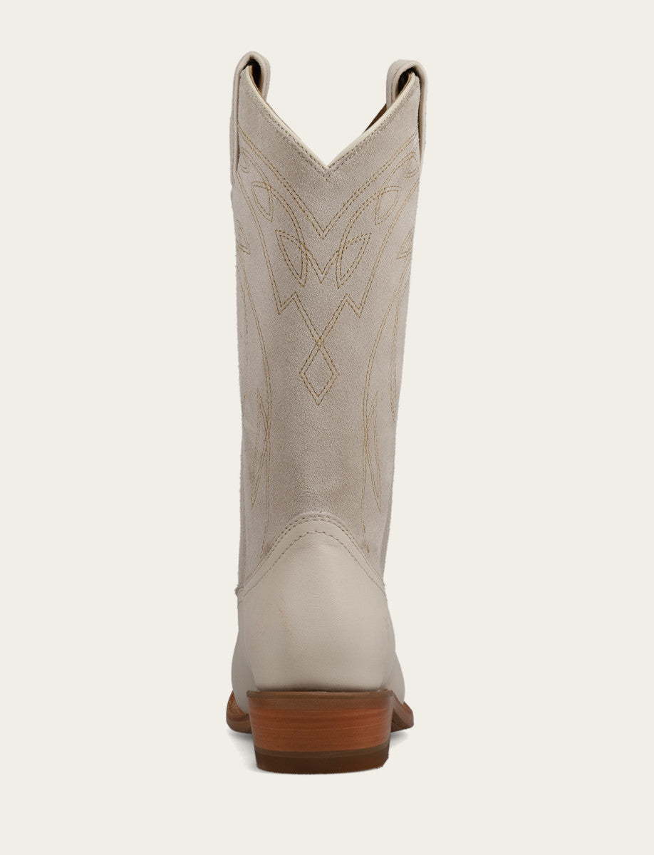 Ivory Billy Pull On Deco Stitch Boot | Frye Featured