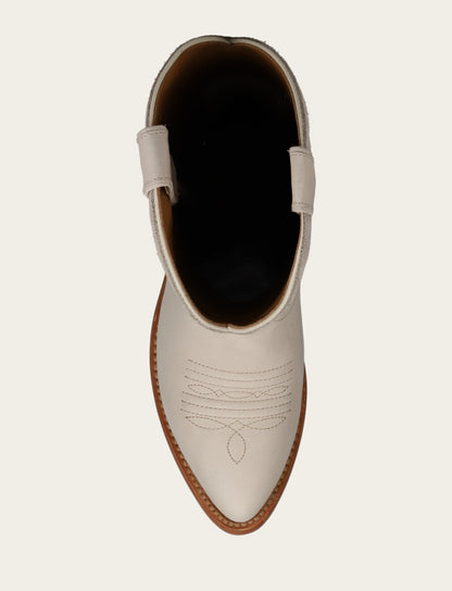 Ivory Billy Pull On Deco Stitch Boot | Frye Featured