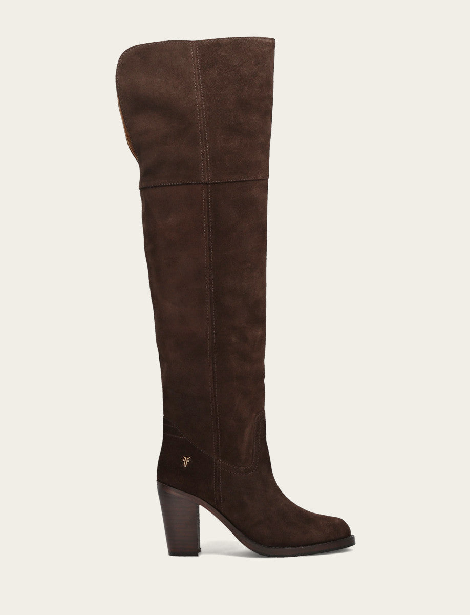 Women's Dark Brown Corinne Over The Knee Boot | Frye Everyday