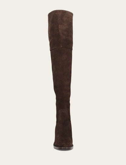Women's Dark Brown Corinne Over The Knee Boot | Frye Everyday