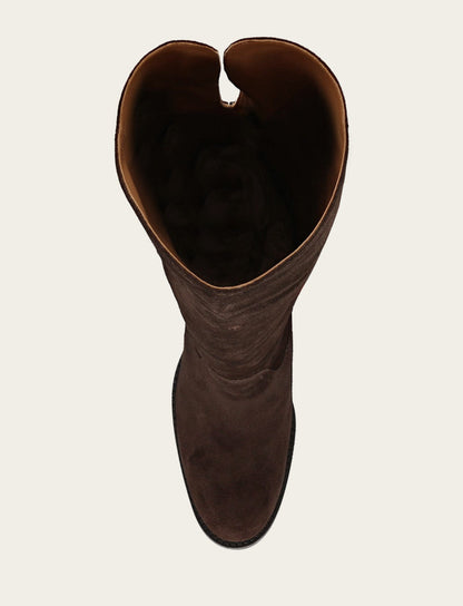 Women's Dark Brown Corinne Over The Knee Boot | Frye Everyday