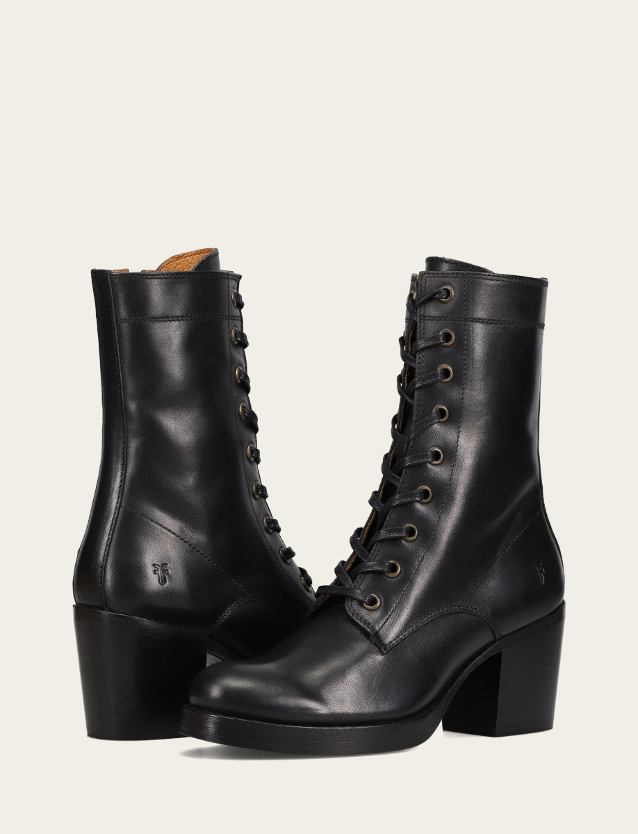 Women's Black Jean Lace Up Boot | Frye Smart Buy