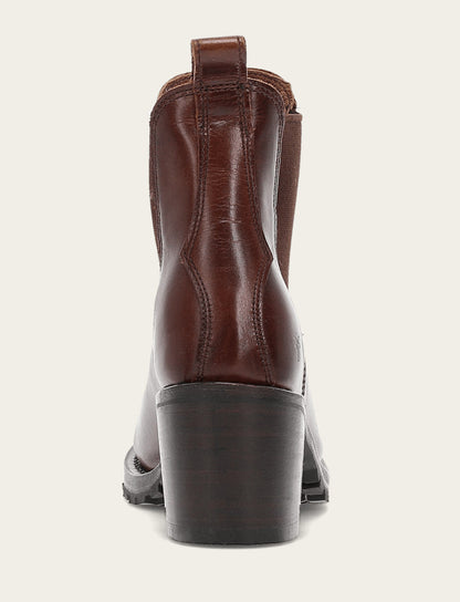 Women's Cognac Sabrina Chelsea Boots | Frye Exclusive