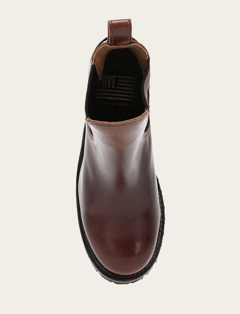 Women's Cognac Sabrina Chelsea Boots | Frye Exclusive
