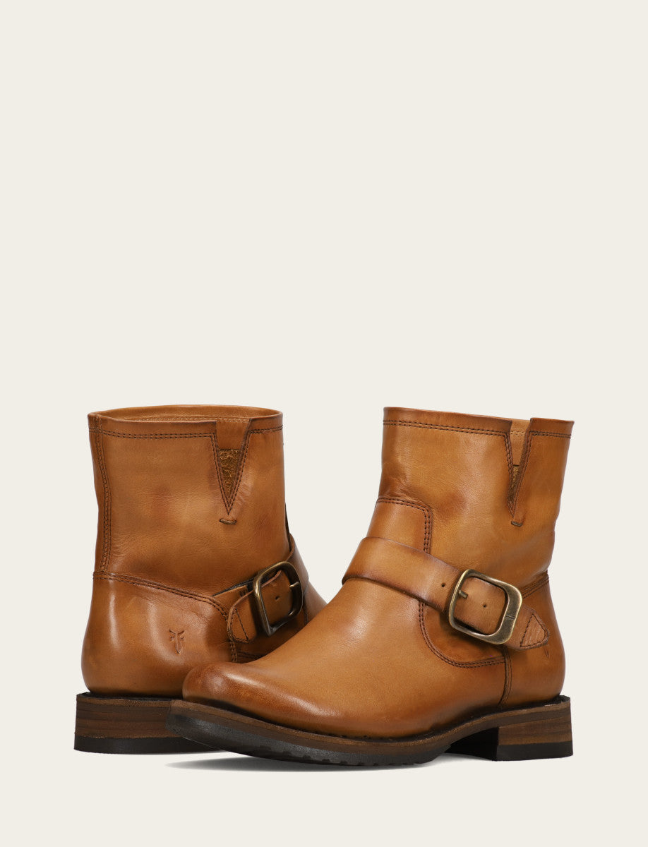 Women's Caramel Veronica Flex Bootie Booties | Frye Popular