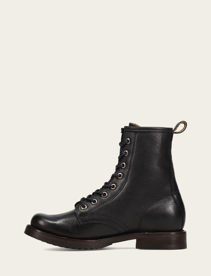 Women's Black Veronica Flex Combat Booties | Frye Featured