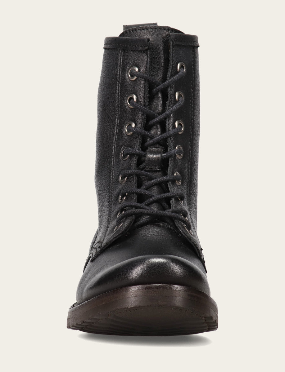 Women's Black Veronica Flex Combat Booties | Frye Featured