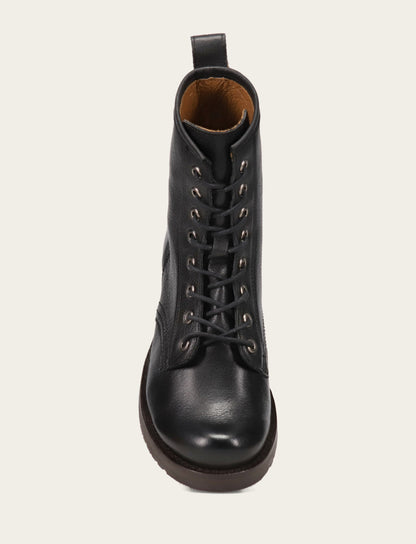 Women's Black Veronica Flex Combat Booties | Frye Featured