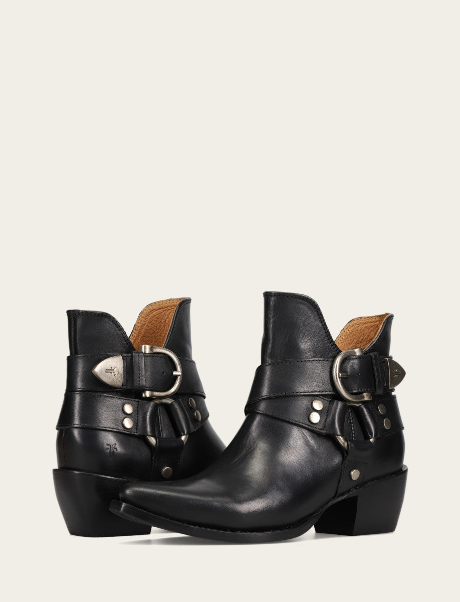 Women’s Black Sacha Multi-Strap Ankle Booties | Frye Best Price