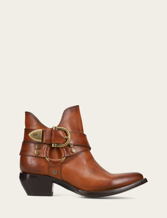 Women's Caramel Sacha Multi Strap Booties | Frye New