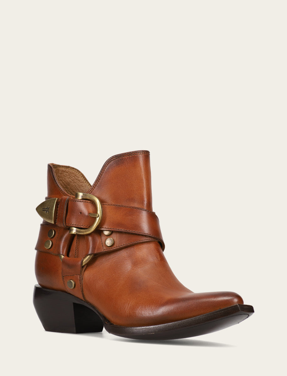 Women's Caramel Sacha Multi Strap Booties | Frye New