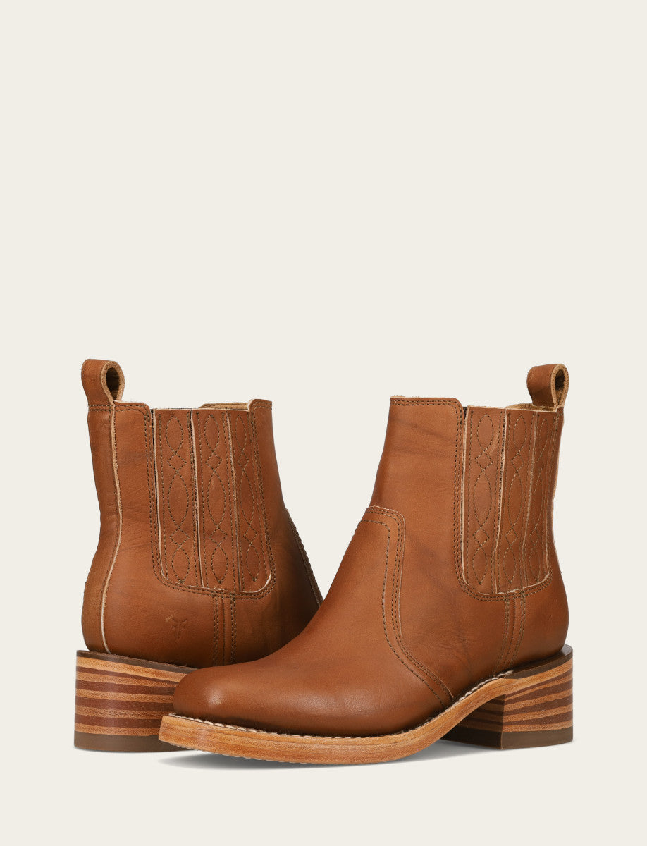 Women's Saddle Campus Chelsea Booties | Frye Trending