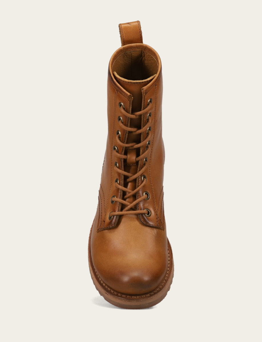 Women's Caramel Veronica Flex Combat Booties | Frye Best Price