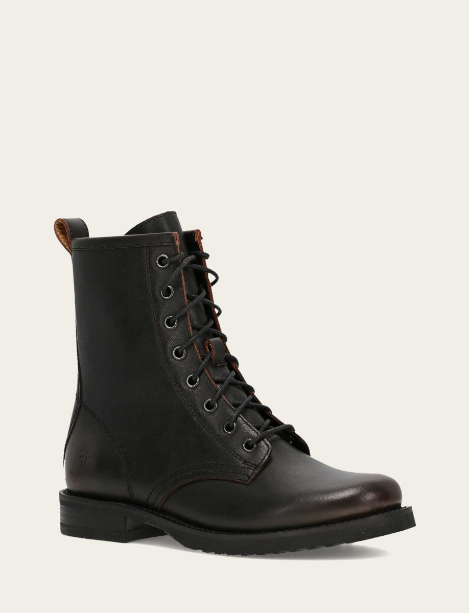 Antique Brown Veronica Flex Combat Boot | Frye Best Price