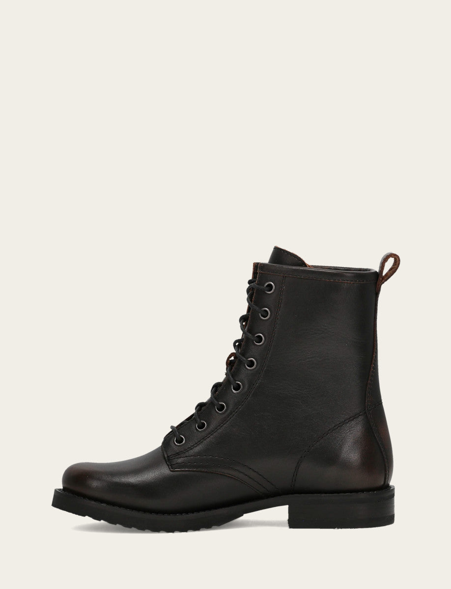 Antique Brown Veronica Flex Combat Boot | Frye Best Price