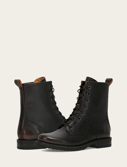 Antique Brown Veronica Flex Combat Boot | Frye Best Price