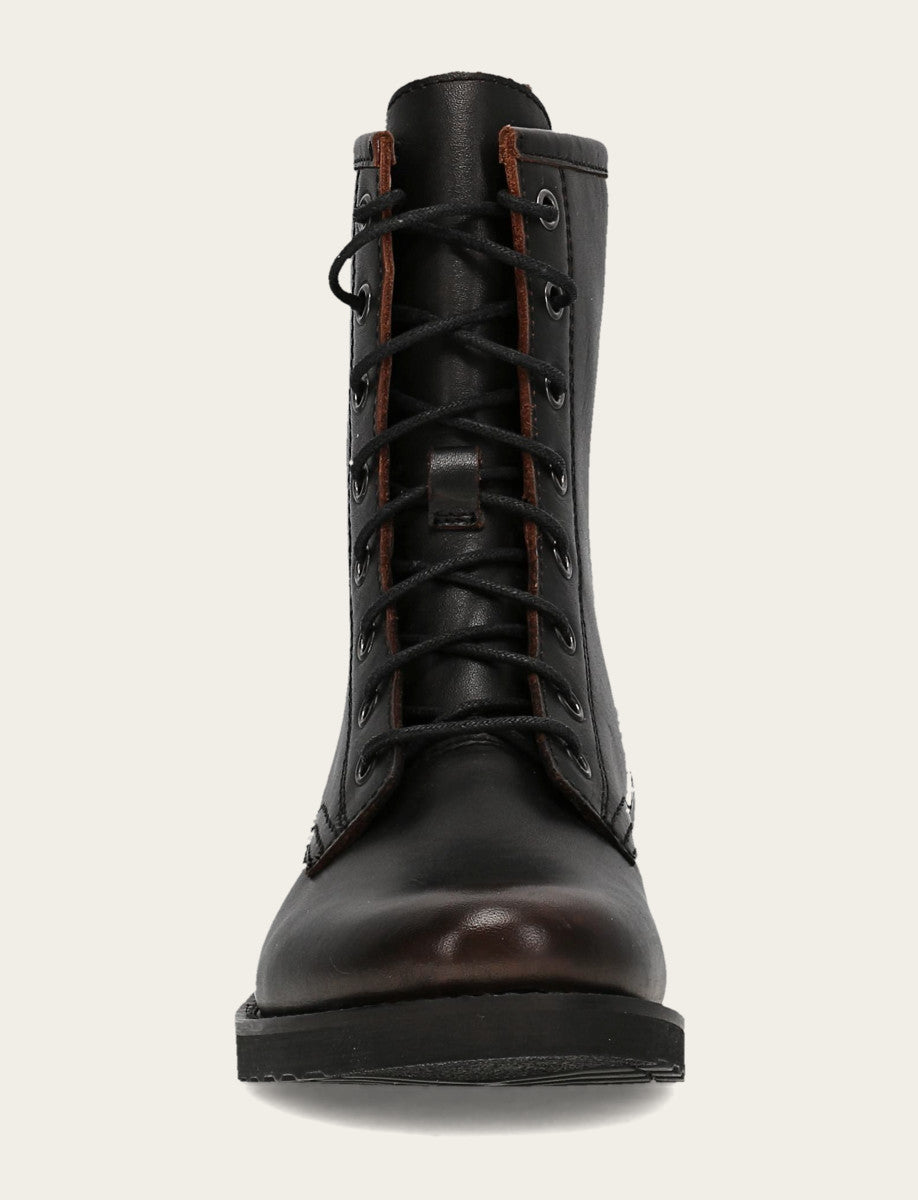 Antique Brown Veronica Flex Combat Boot | Frye Best Price