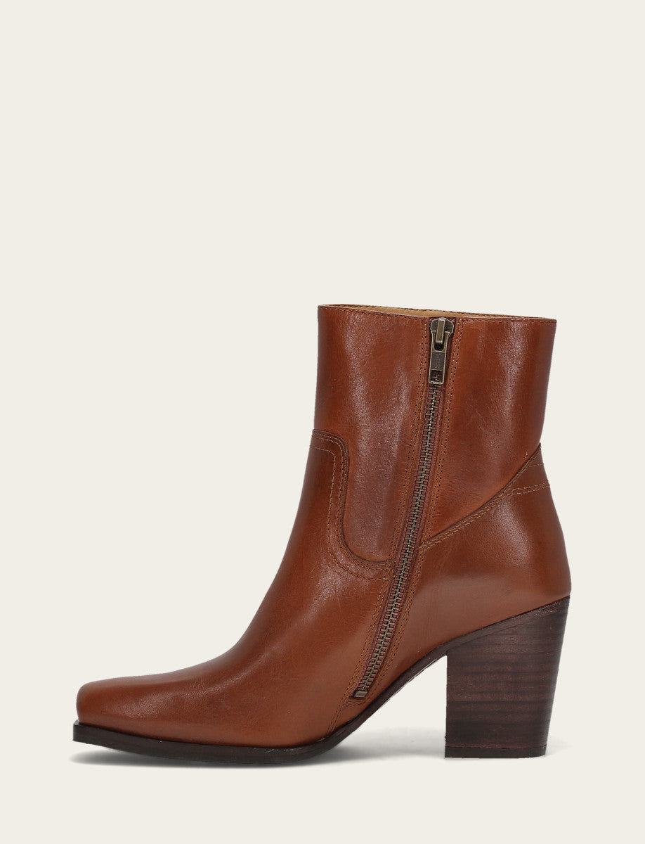 Women's Cinnamon Shiloh Zip Booties | Frye Sale