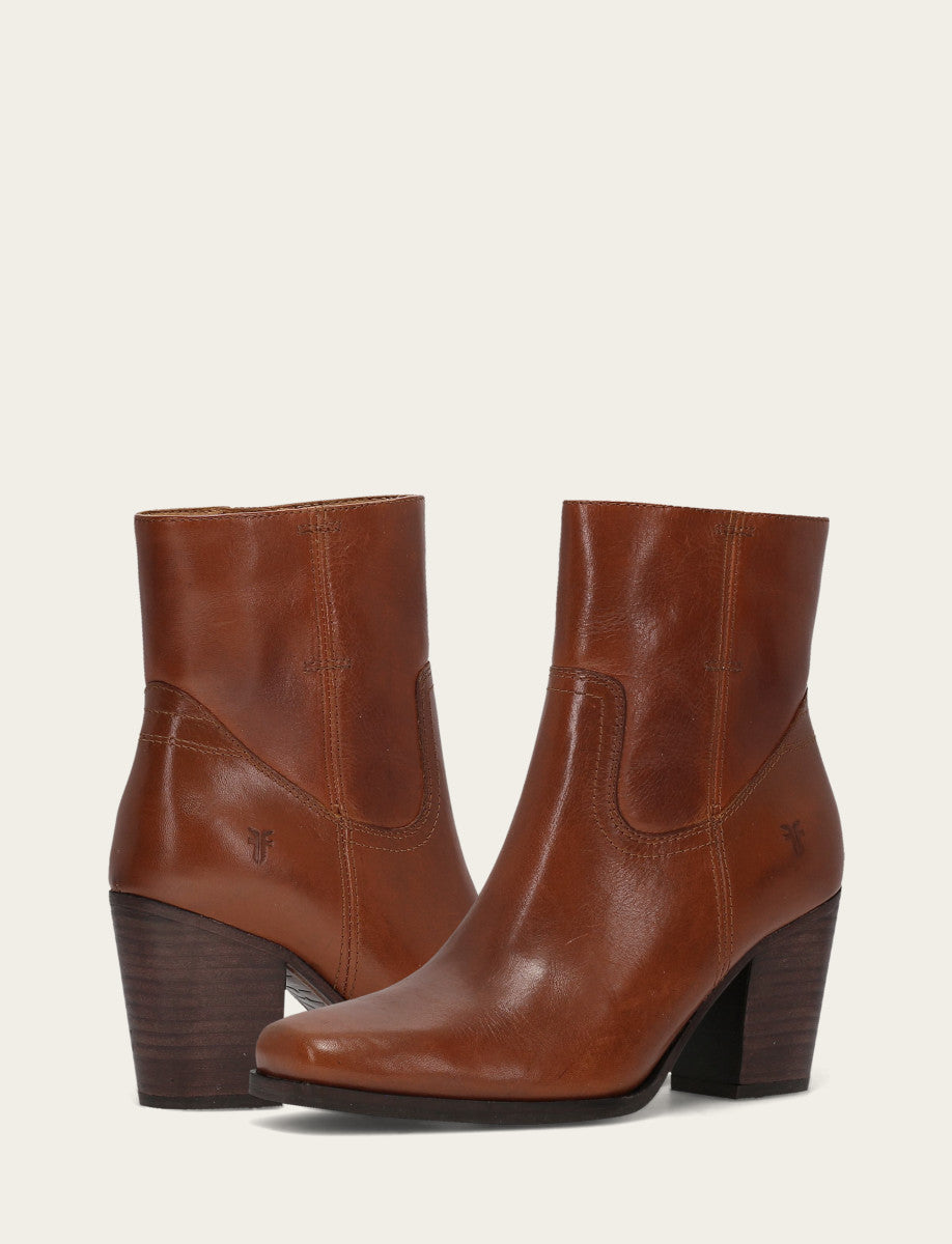 Women's Cinnamon Shiloh Zip Booties | Frye Sale