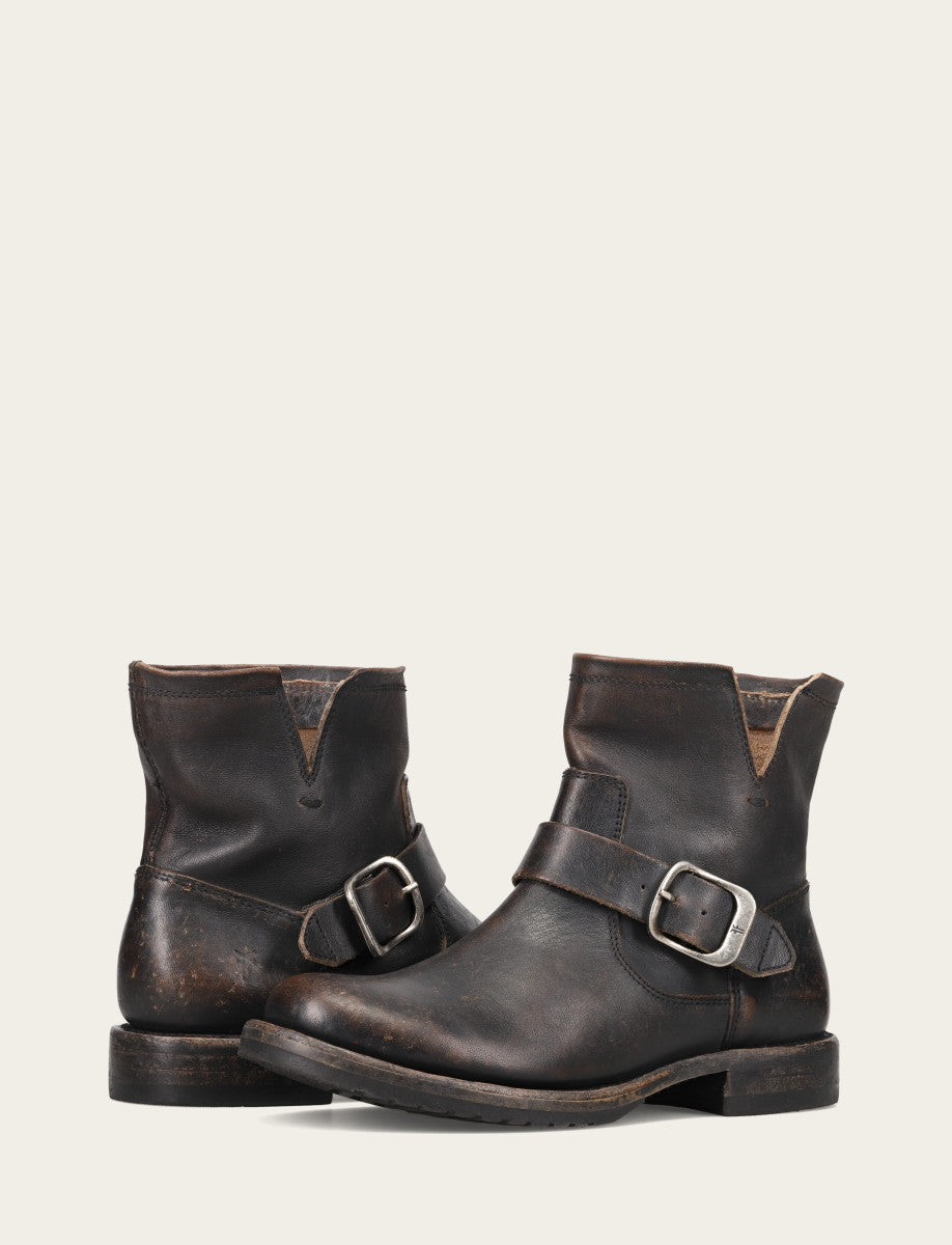 Women's Antique Black Veronica Flex Booties | Frye Top Pick
