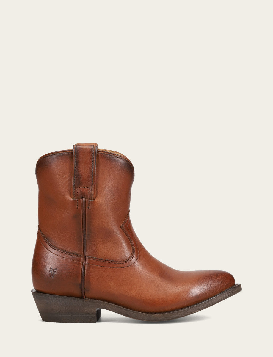 Women's Cognac Billy Short Booties | Frye Trusted
