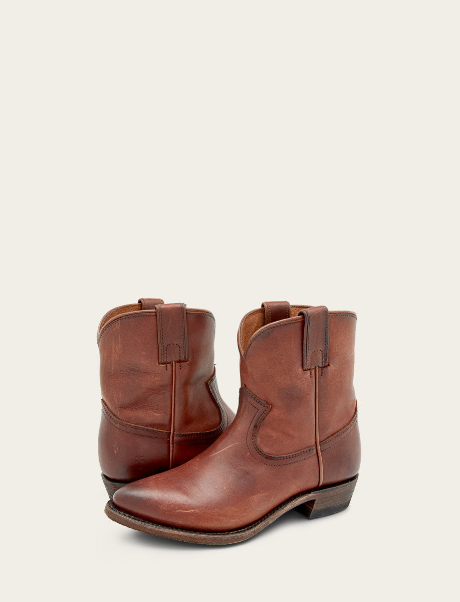 Women's Cognac Billy Short Booties | Frye Trusted