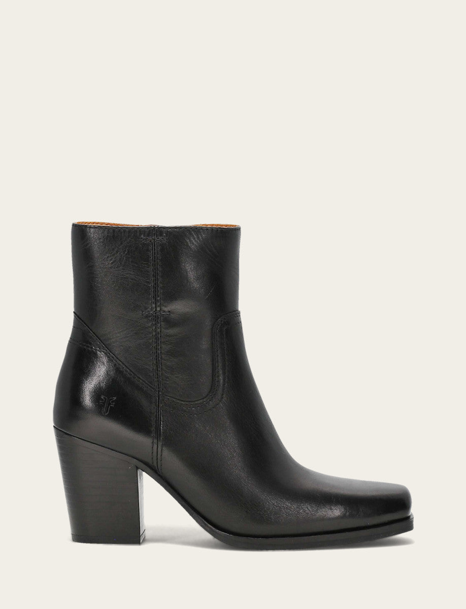 Women's Black Shiloh Zip Booties | Frye Exclusive