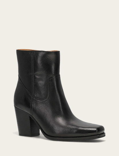 Women's Black Shiloh Zip Booties | Frye Exclusive