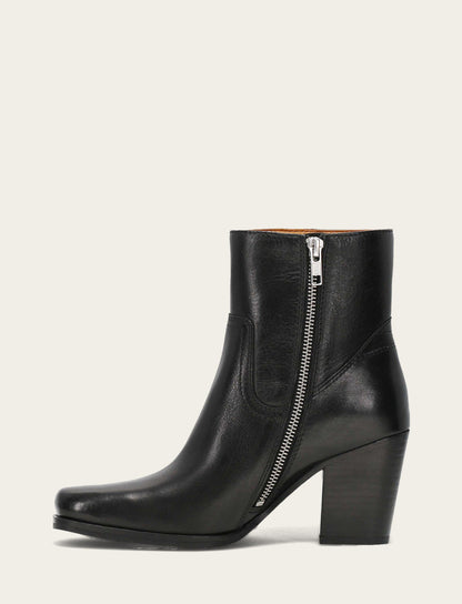Women's Black Shiloh Zip Booties | Frye Exclusive