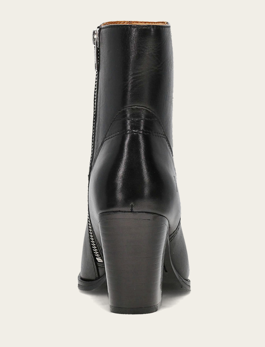 Women's Black Shiloh Zip Booties | Frye Exclusive