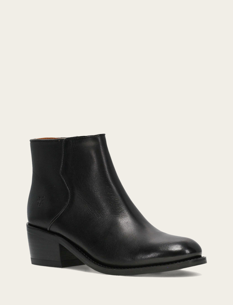 Women's Black Carson 2 Piping Booties | Frye Exclusive
