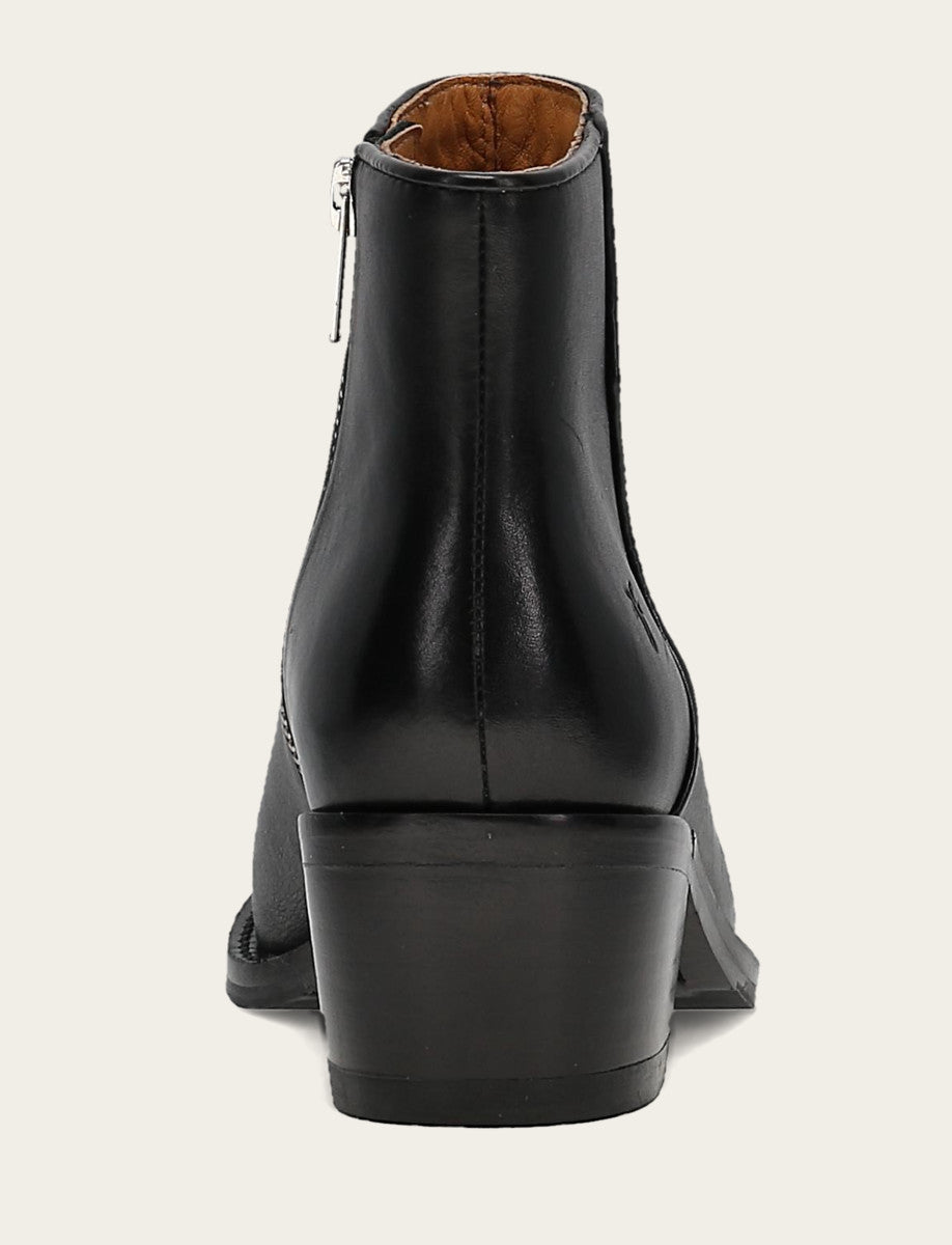 Women's Black Carson 2 Piping Booties | Frye Exclusive