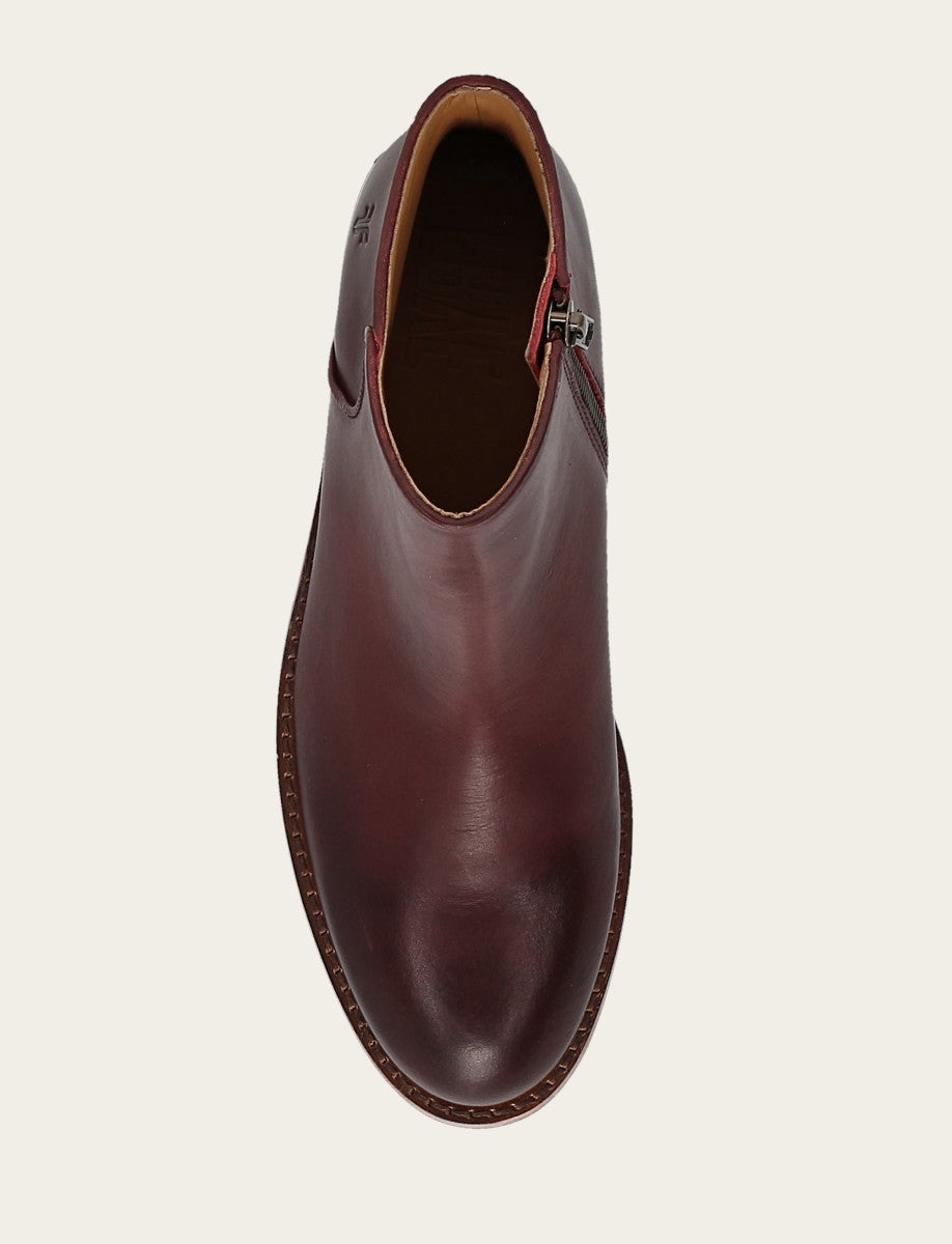 Women's Merlot Carson 2 Piping Booties | Frye Signature