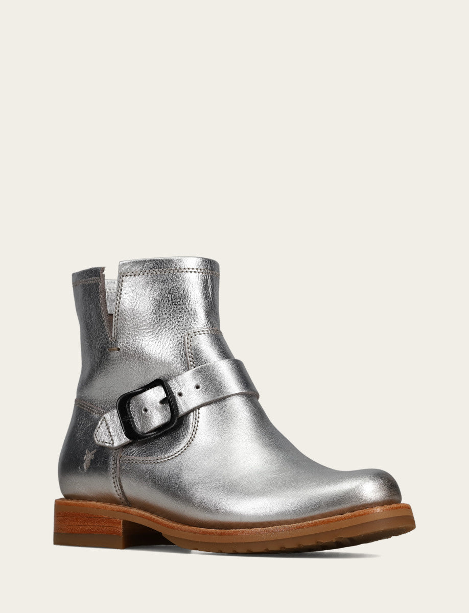 Women's Silver Veronica Flex Booties | Frye Customer Favorite