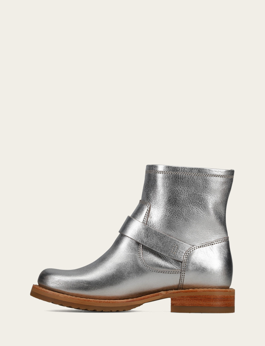Women's Silver Veronica Flex Booties | Frye Customer Favorite