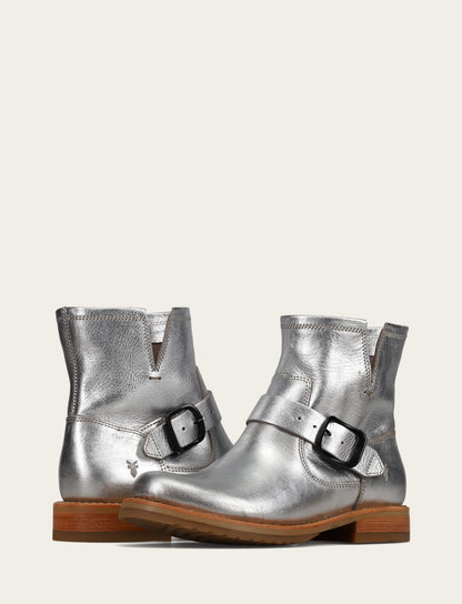 Women's Silver Veronica Flex Booties | Frye Customer Favorite