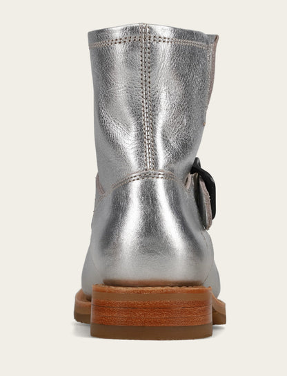 Women's Silver Veronica Flex Booties | Frye Customer Favorite