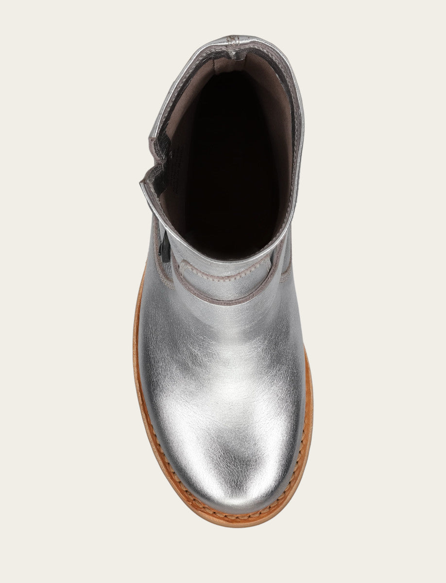 Women's Silver Veronica Flex Booties | Frye Customer Favorite