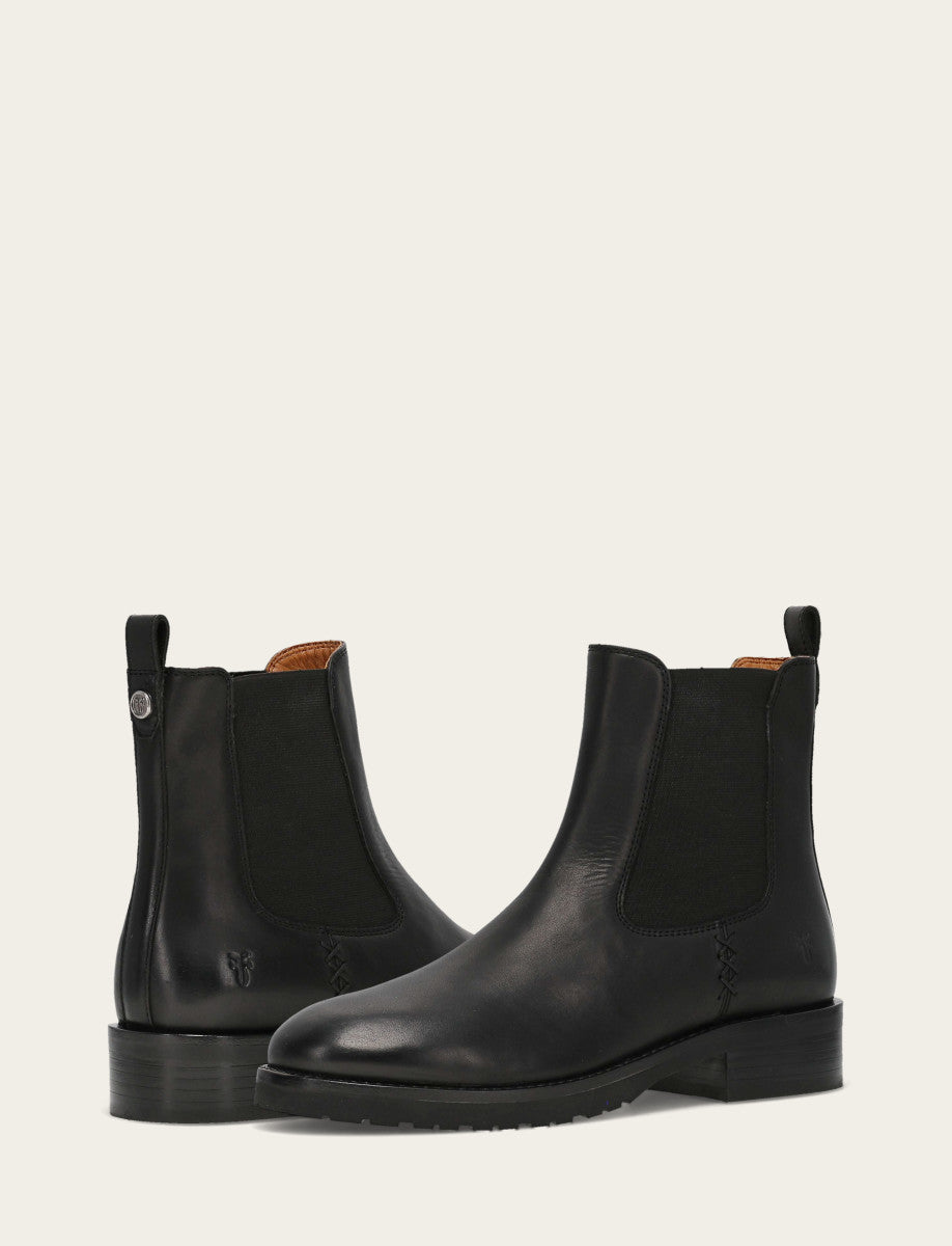 Women's Black Melissa Lug Chelsea Boot | Frye Value