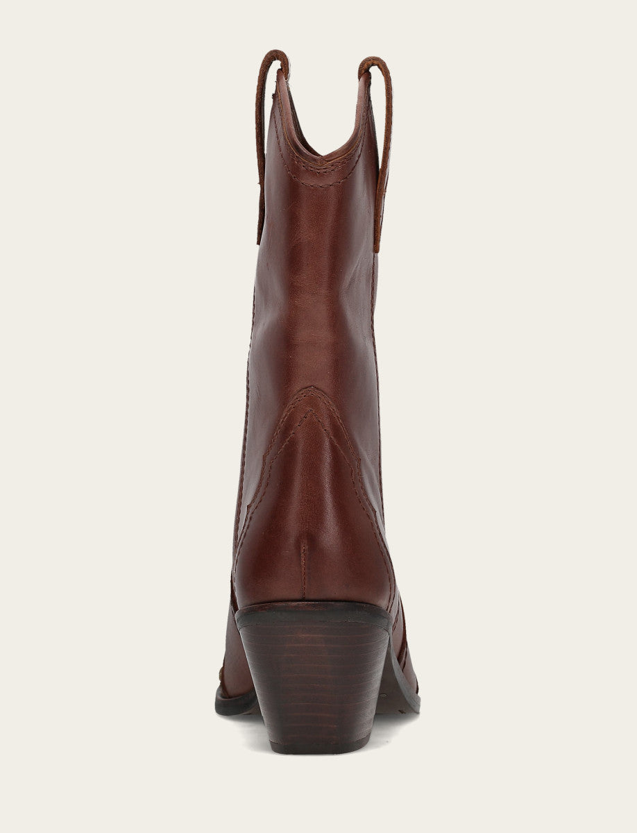 Women's Saddle Sara Wingtip Stud Western Boots | Frye Deals