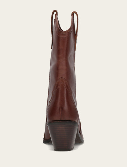 Women's Saddle Sara Wingtip Stud Western Boots | Frye Deals