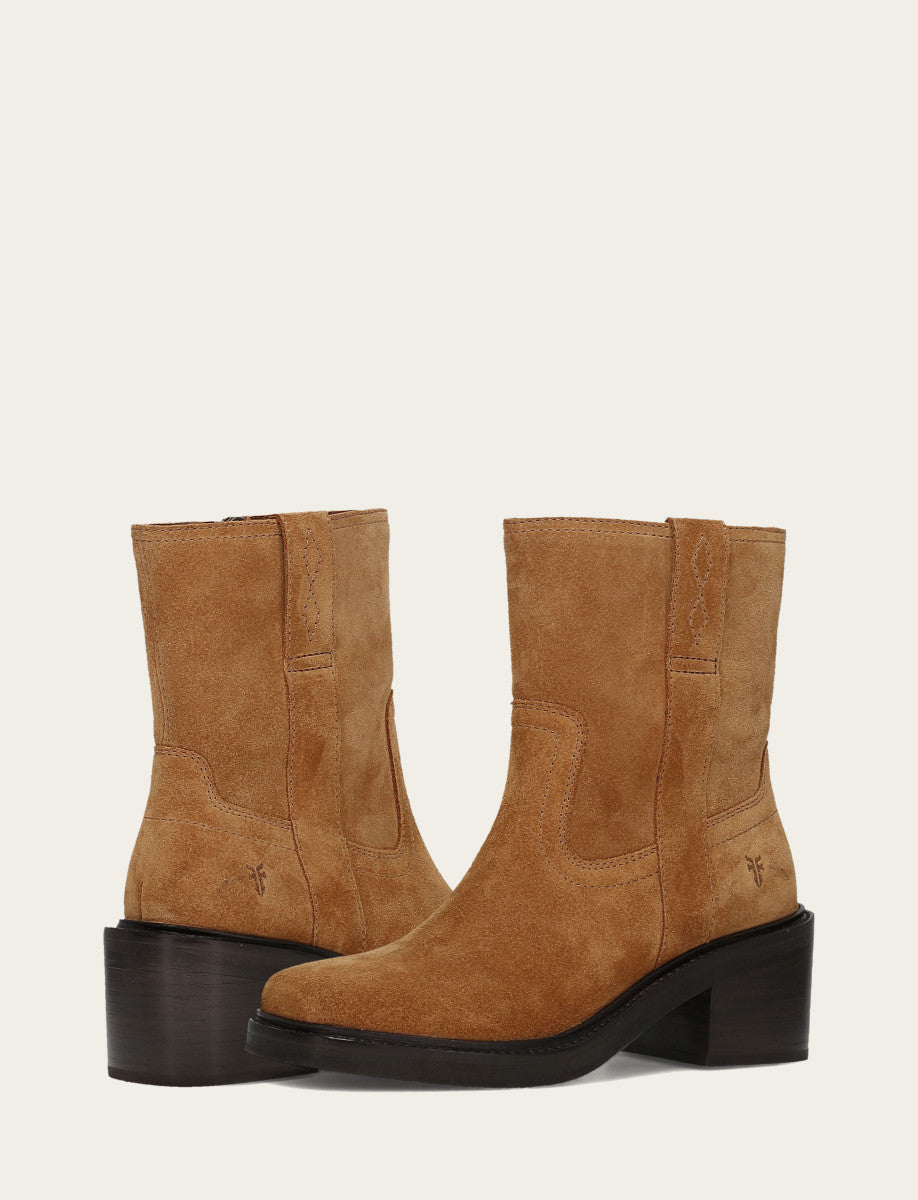 Women's Toffee Kate Short Inside Zip Boot | Frye Value