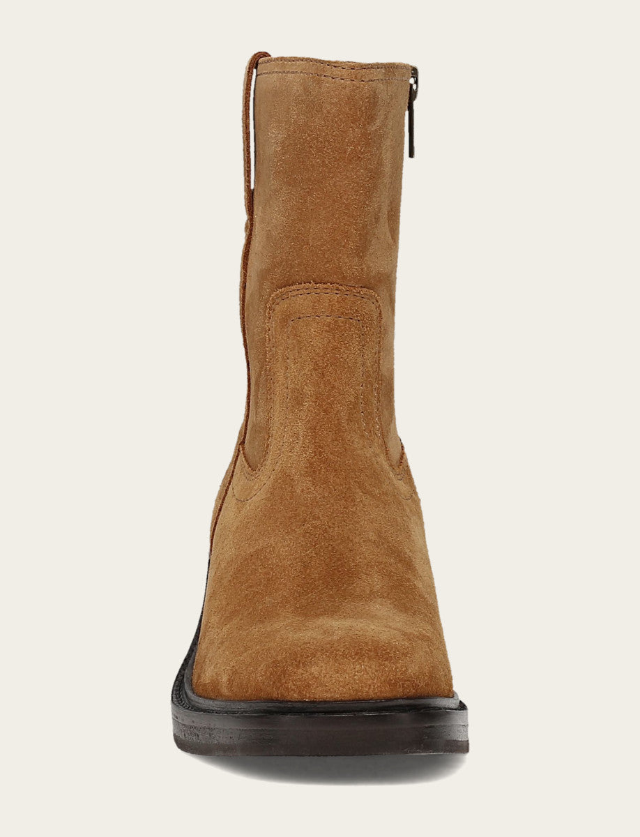 Women's Toffee Kate Short Inside Zip Boot | Frye Value